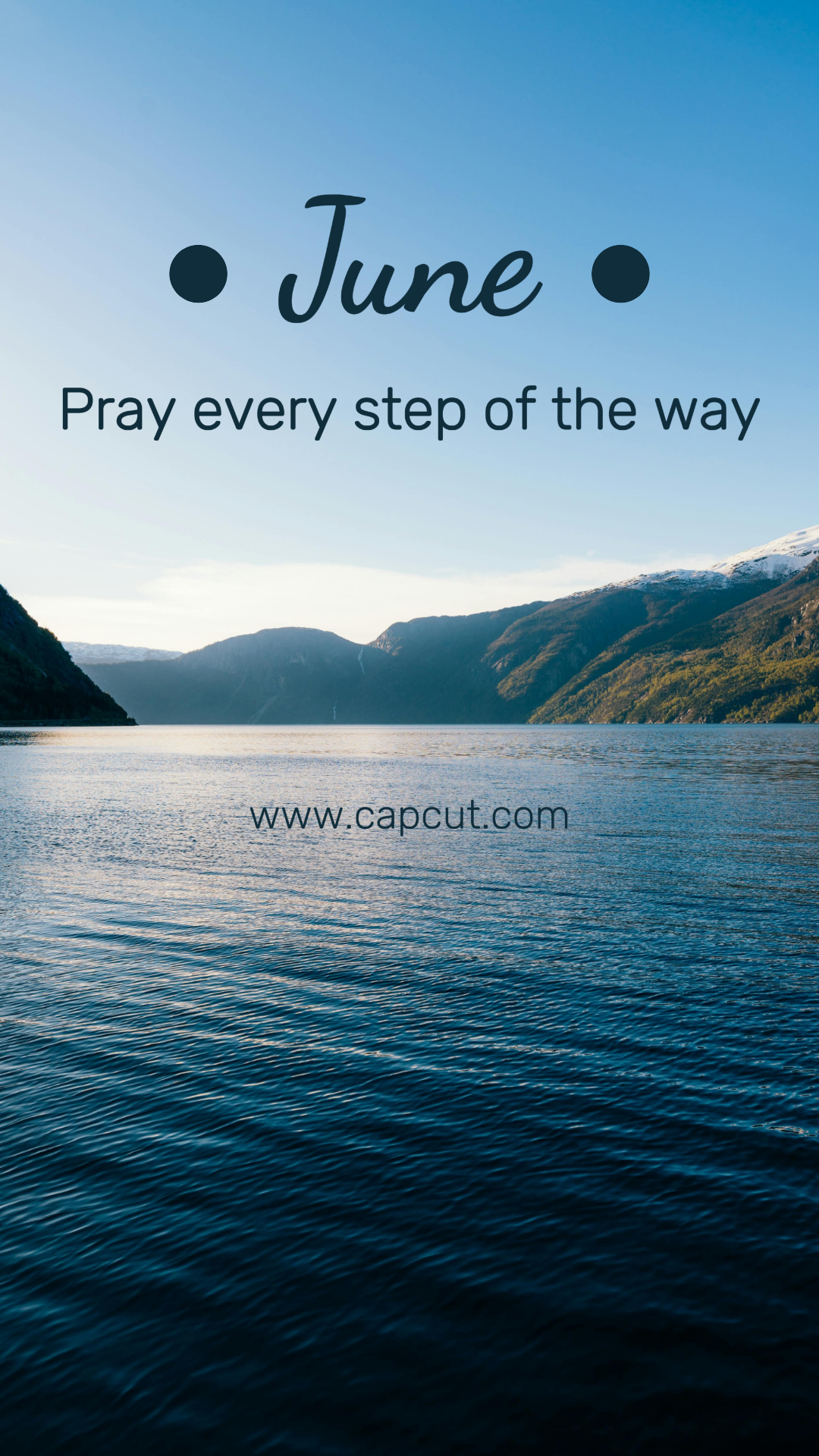 Wallpaper Creative Poster June Instagram Story Minimalist