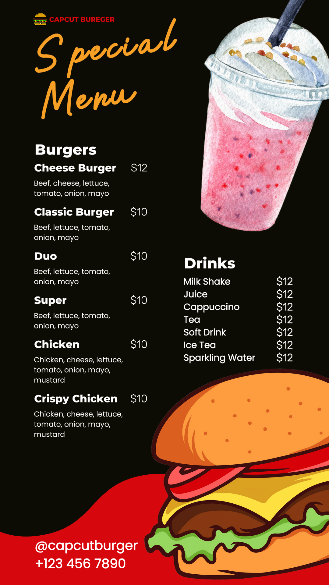 capcut template cover