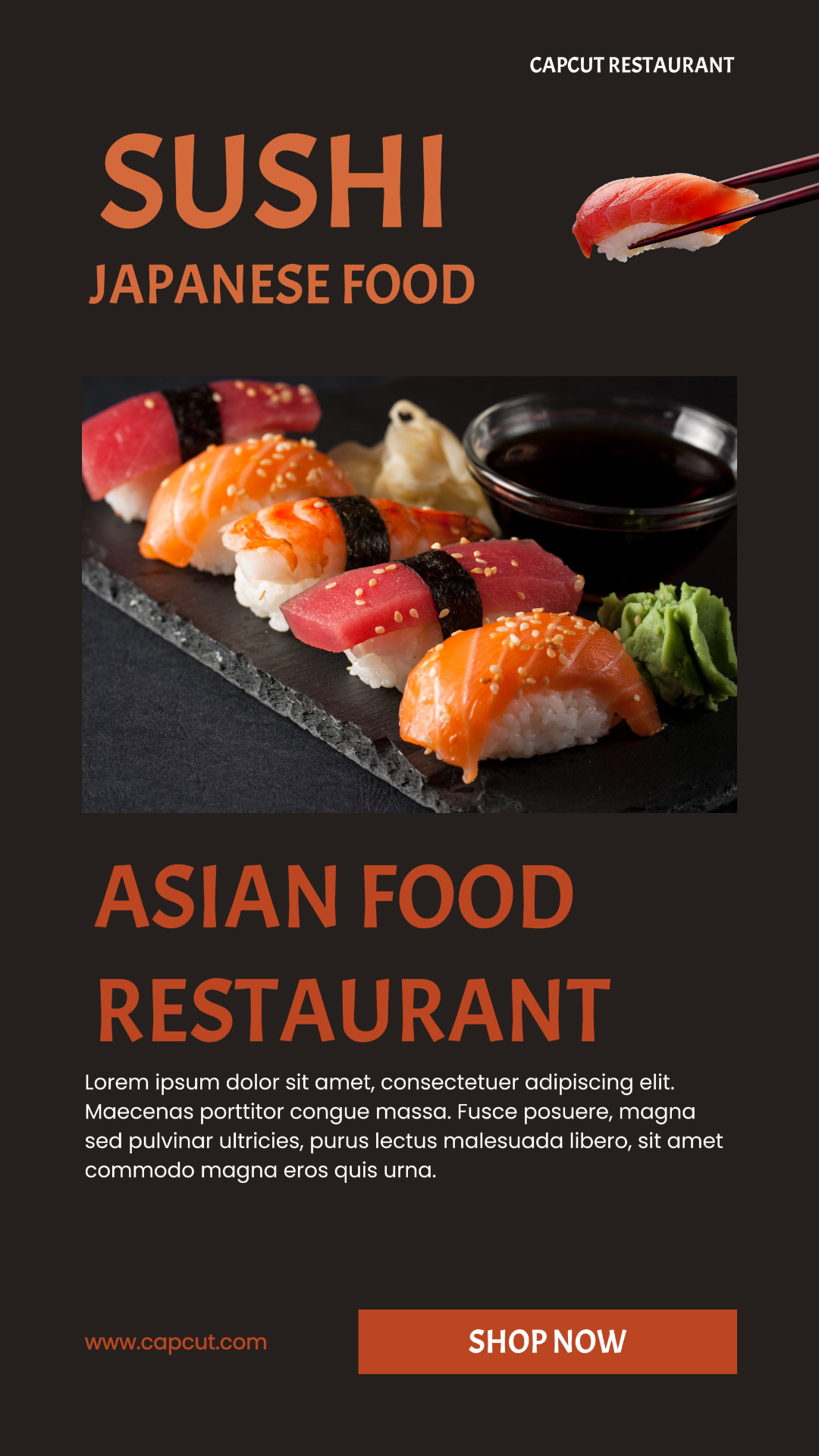 음식 & 베베레이지 레스토랑 메뉴 인스타그램 스토리