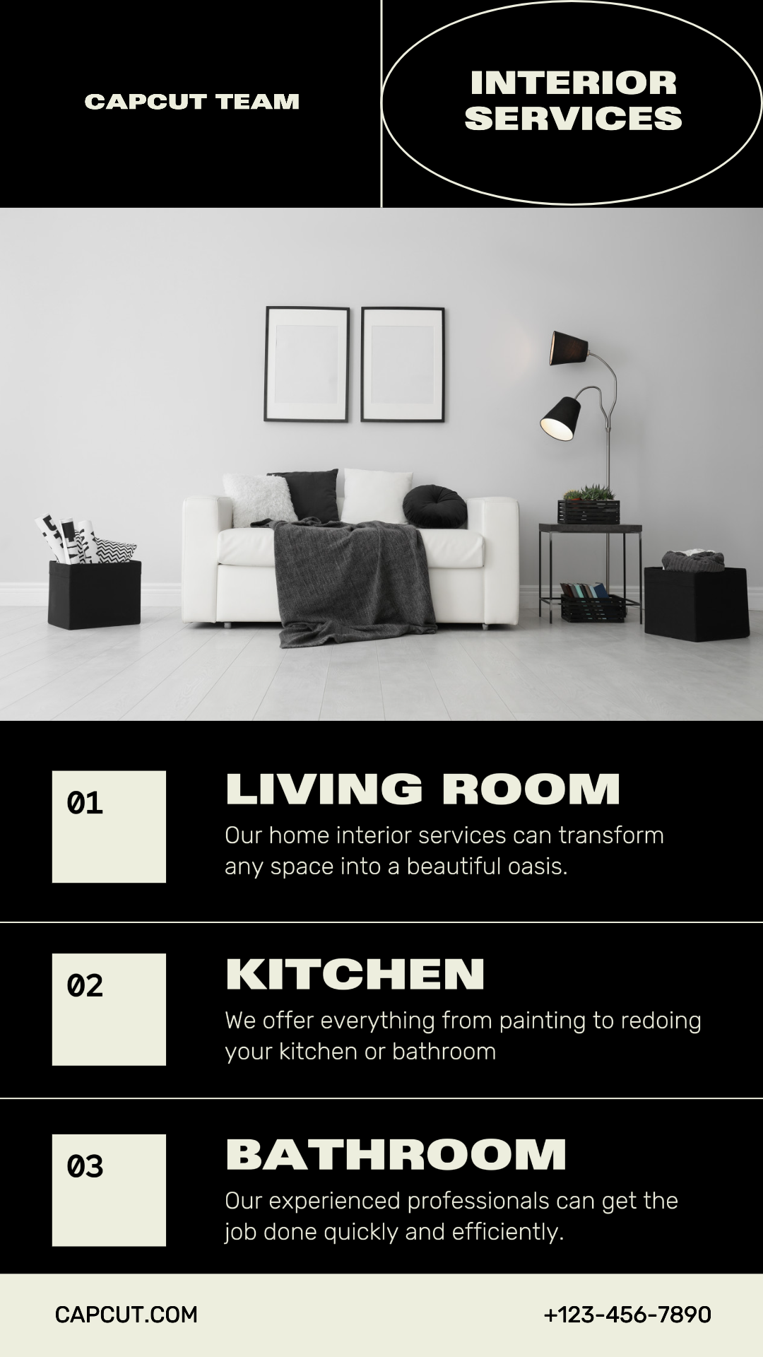 Business Interior Design Promotion Instagram Story