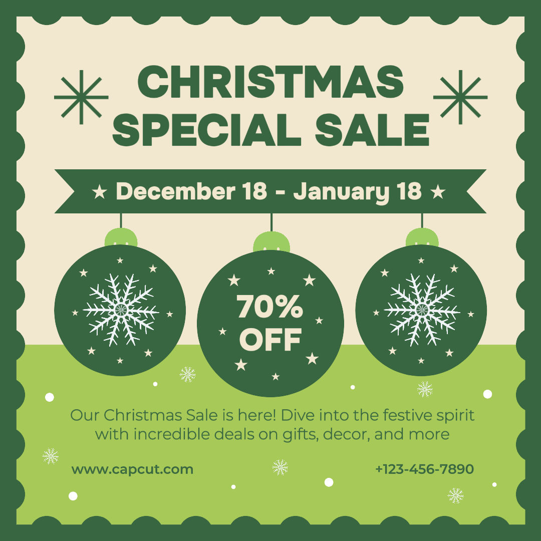 Christmas Promotional Banner