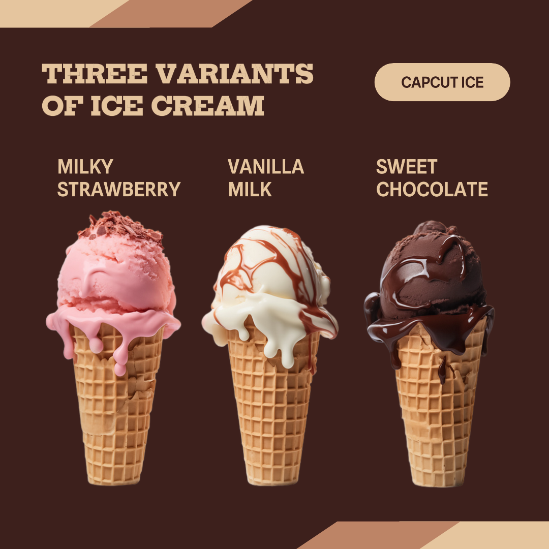 E-commerce Ice Cream Product Callout