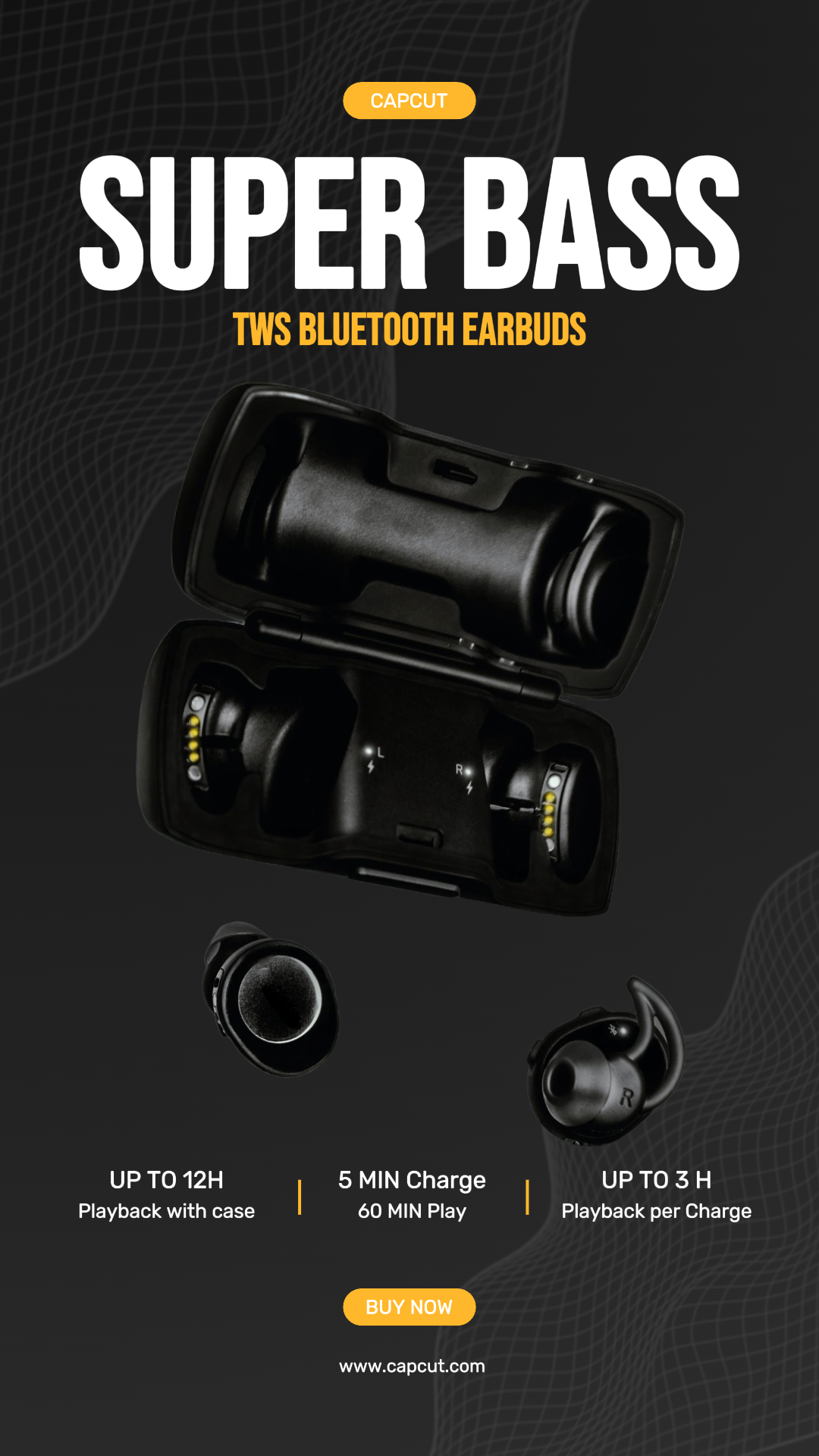 Electronic Bluetooth Earbuds Promotion