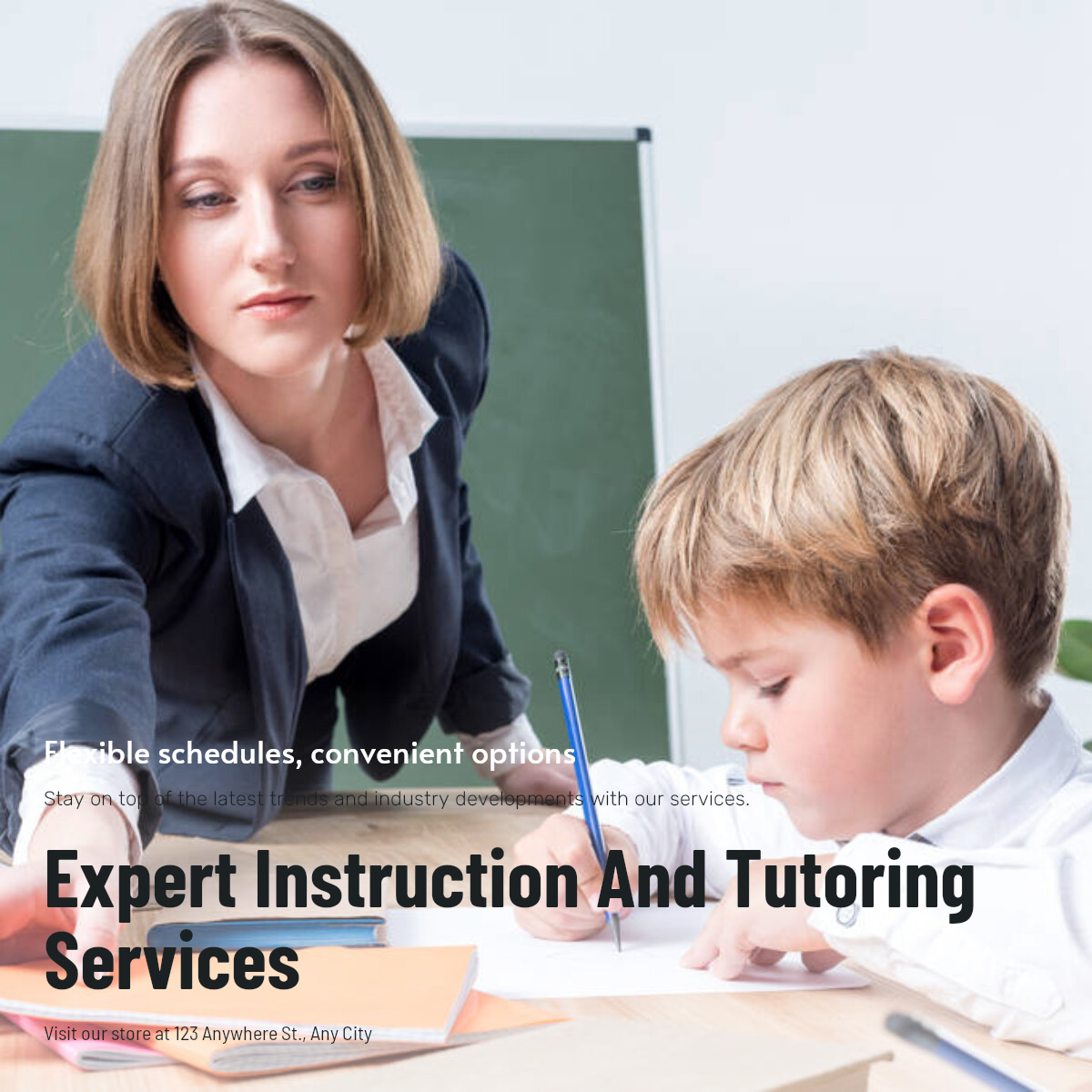 Exibição de efeitos de educação e treinamento