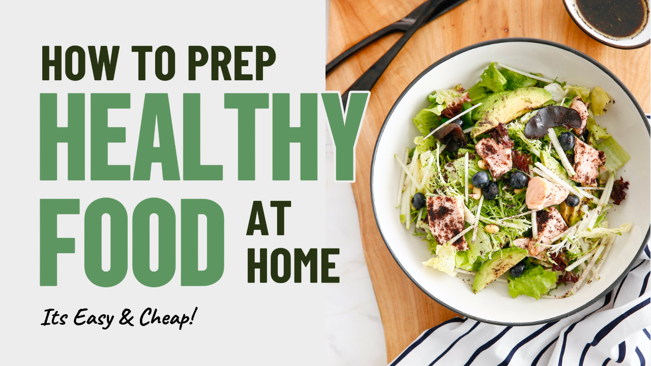 Youtube Thumbnail Learning - Healthy Food Prep
