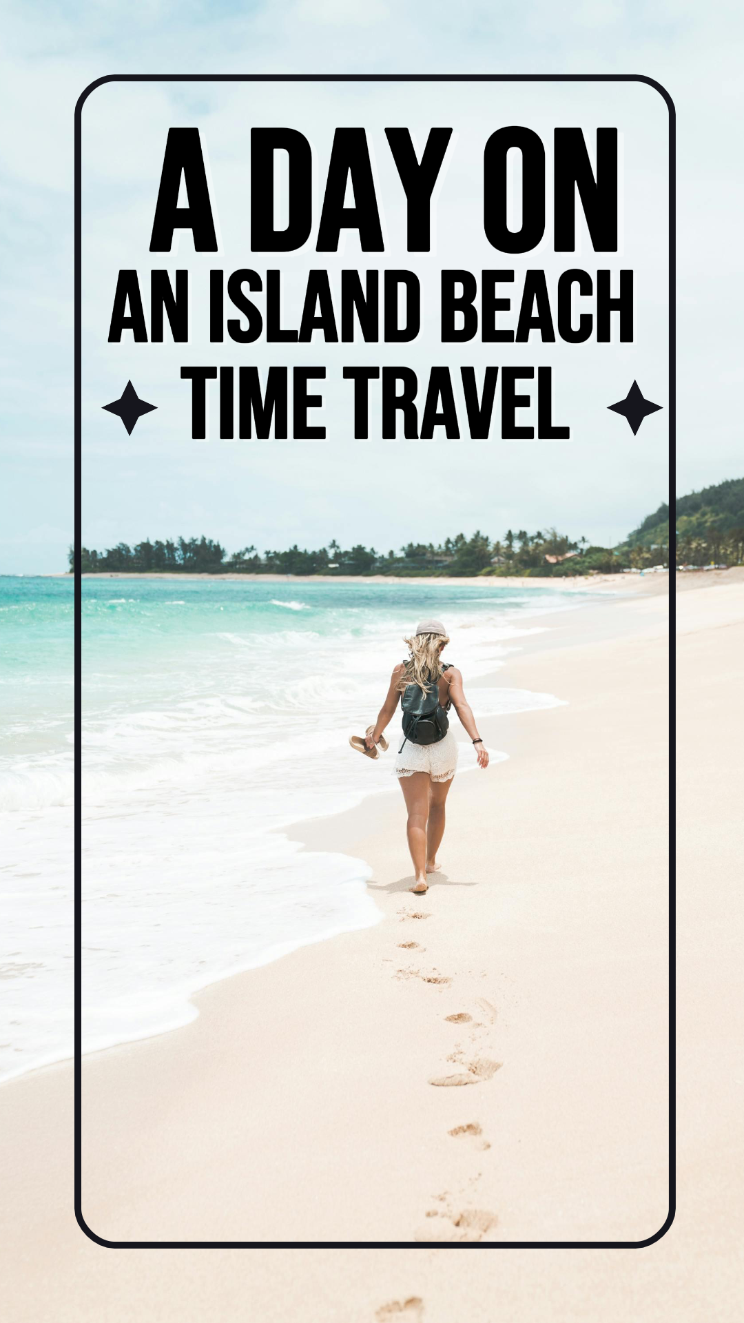 틱톡 썸네일 아일랜드 비치 트렌드 인스타그램