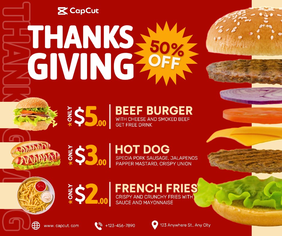 Thanks Giving Spesial Over Facebook