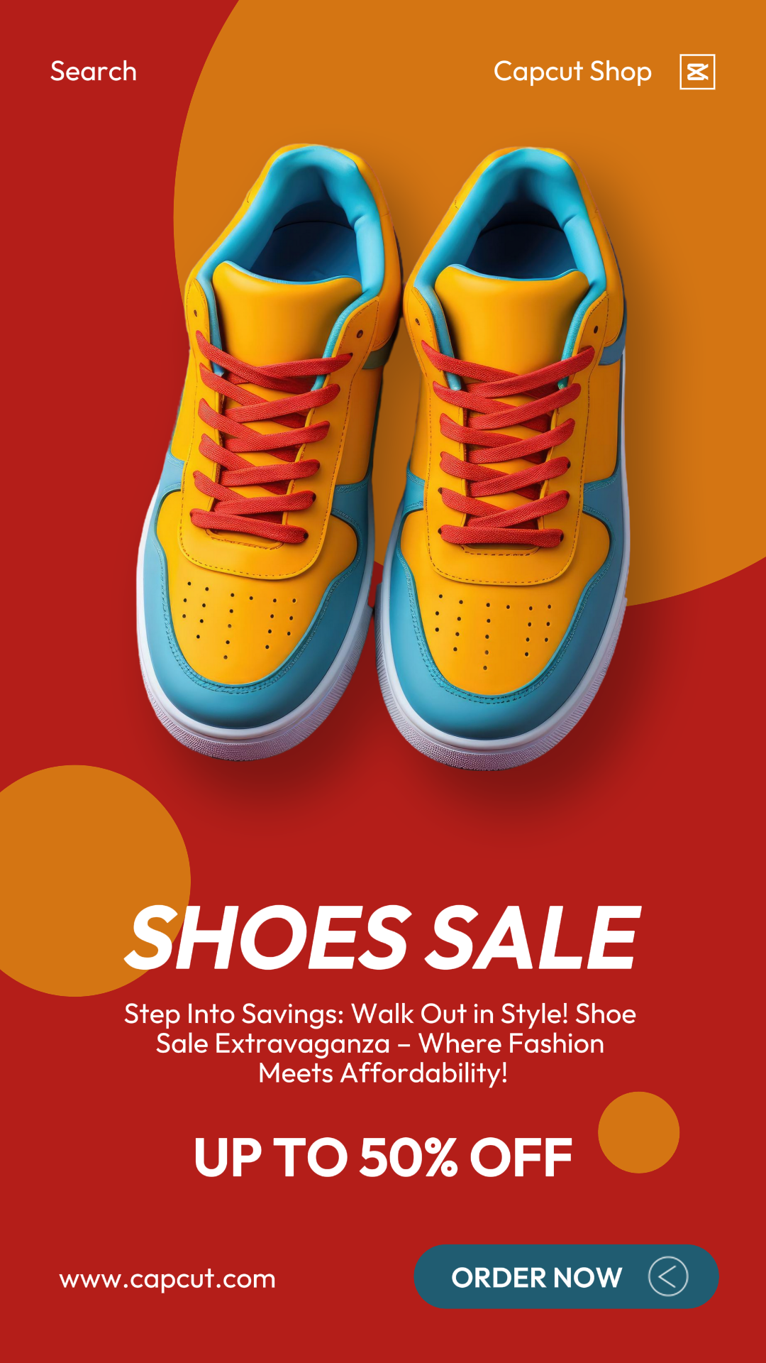 Fashion Shoes Sport Promotion Instagram Story