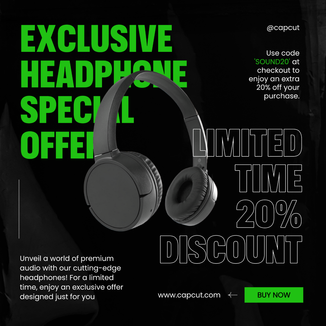 Oferta especial de produtos eletrônicos Instagram Post