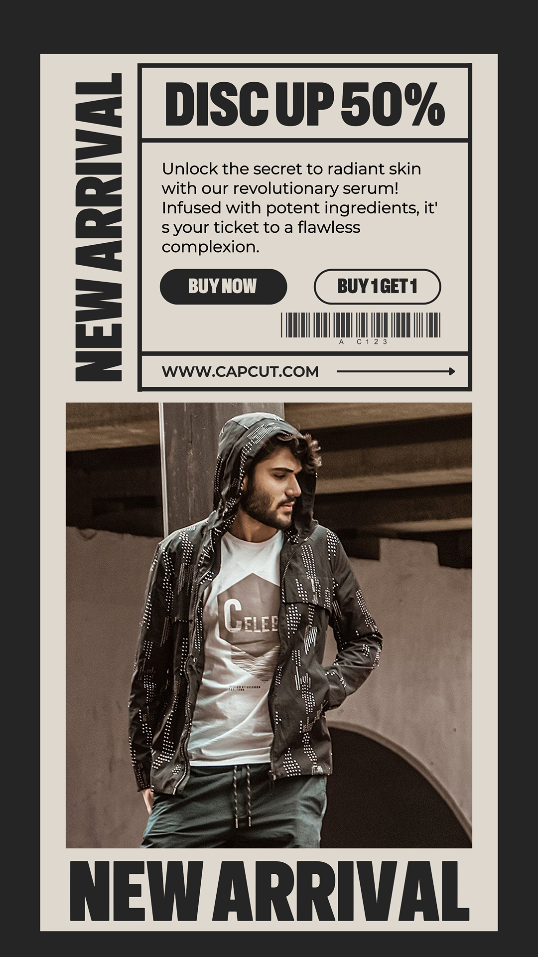 capcut template cover