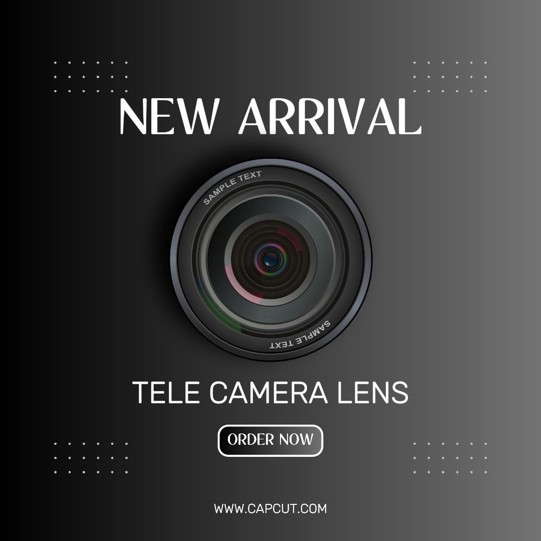 Electronic New Arrival Lens Camera Instagram Post