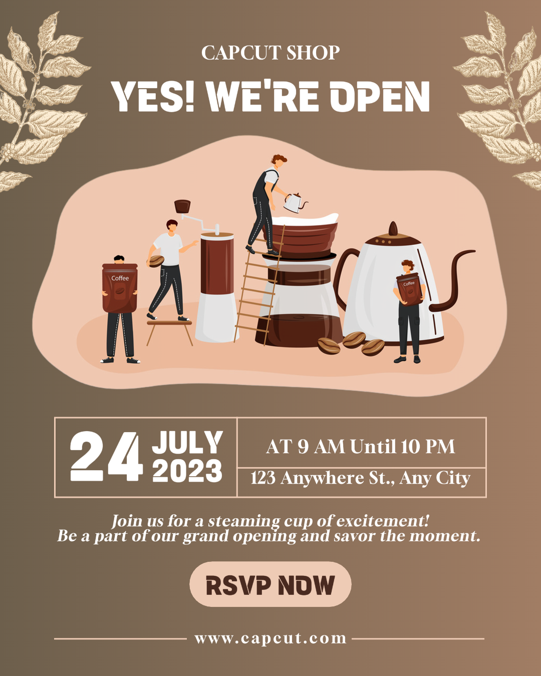 Retrato do Instagram da inauguração do Food Cafe