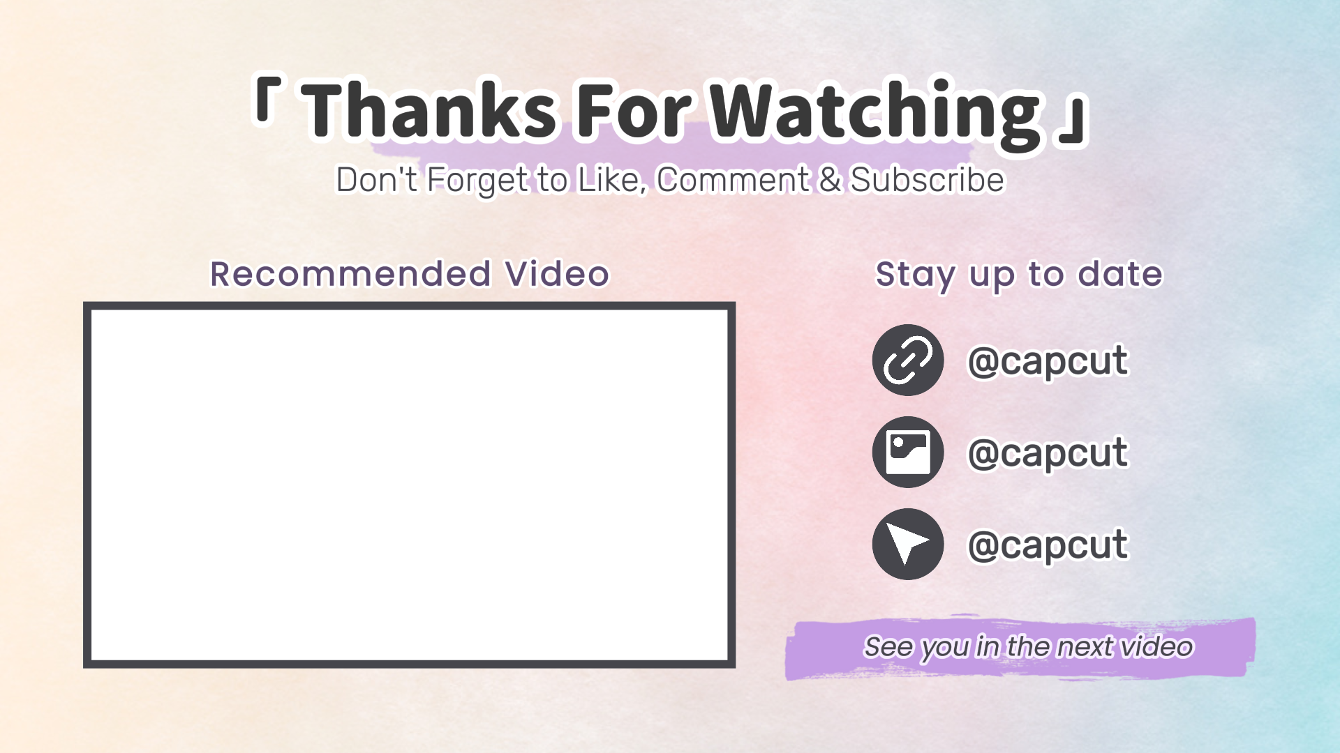 capcut template cover