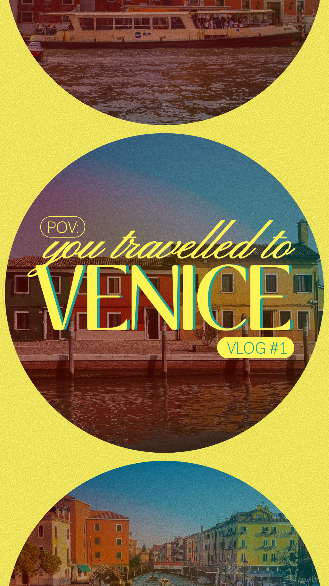 TikTok Vlog de voyage à Venise