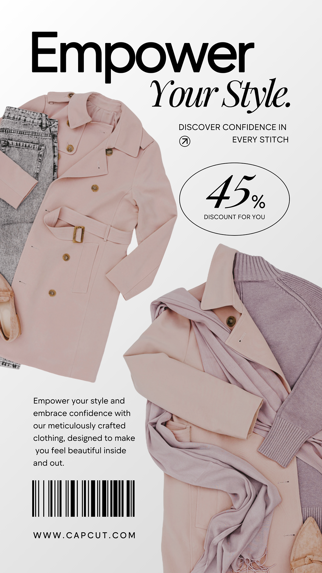 Produk Promosi Poster Pemasaran Pakaian