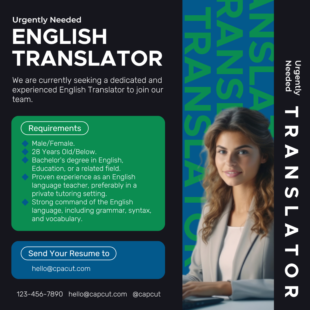 Hire um Tradutor de Inglês