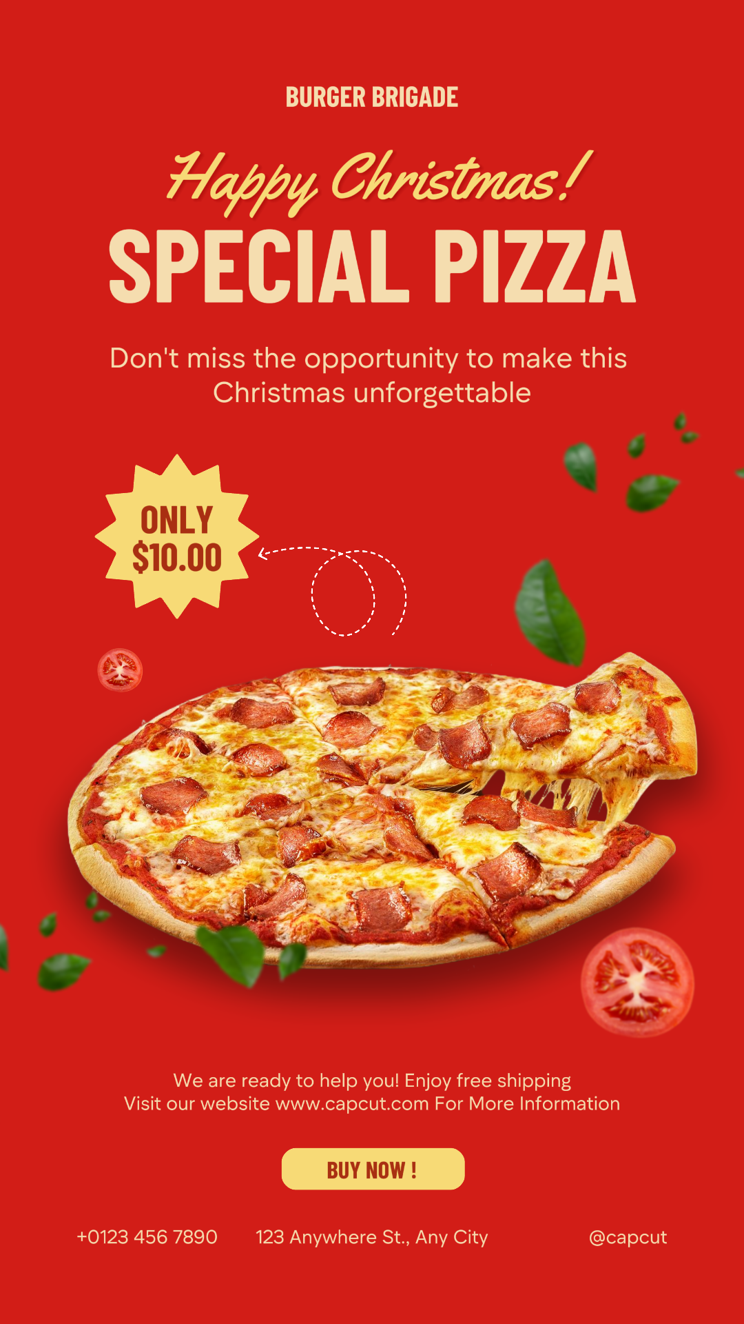 Cerita Instagram Penjualan Makanan Natal