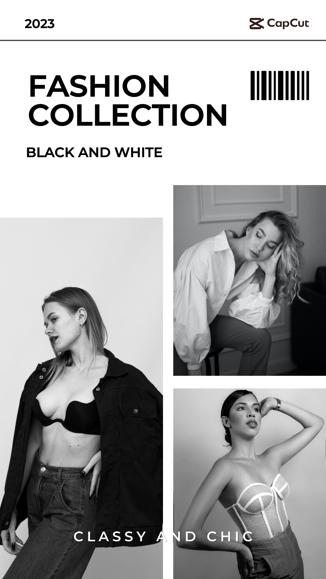 Publicidade da coleção de moda