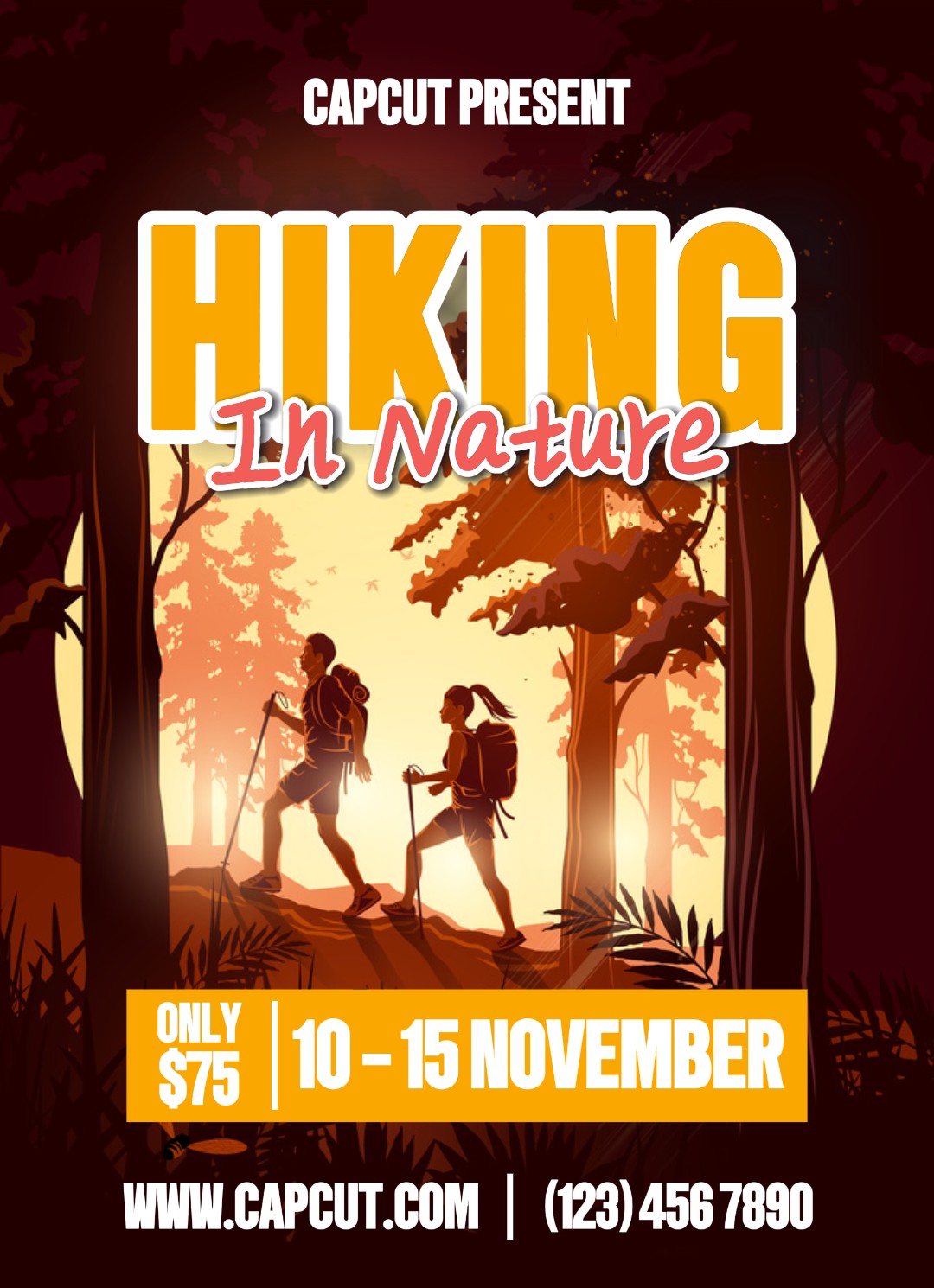 Family adventure camping Promotion Page