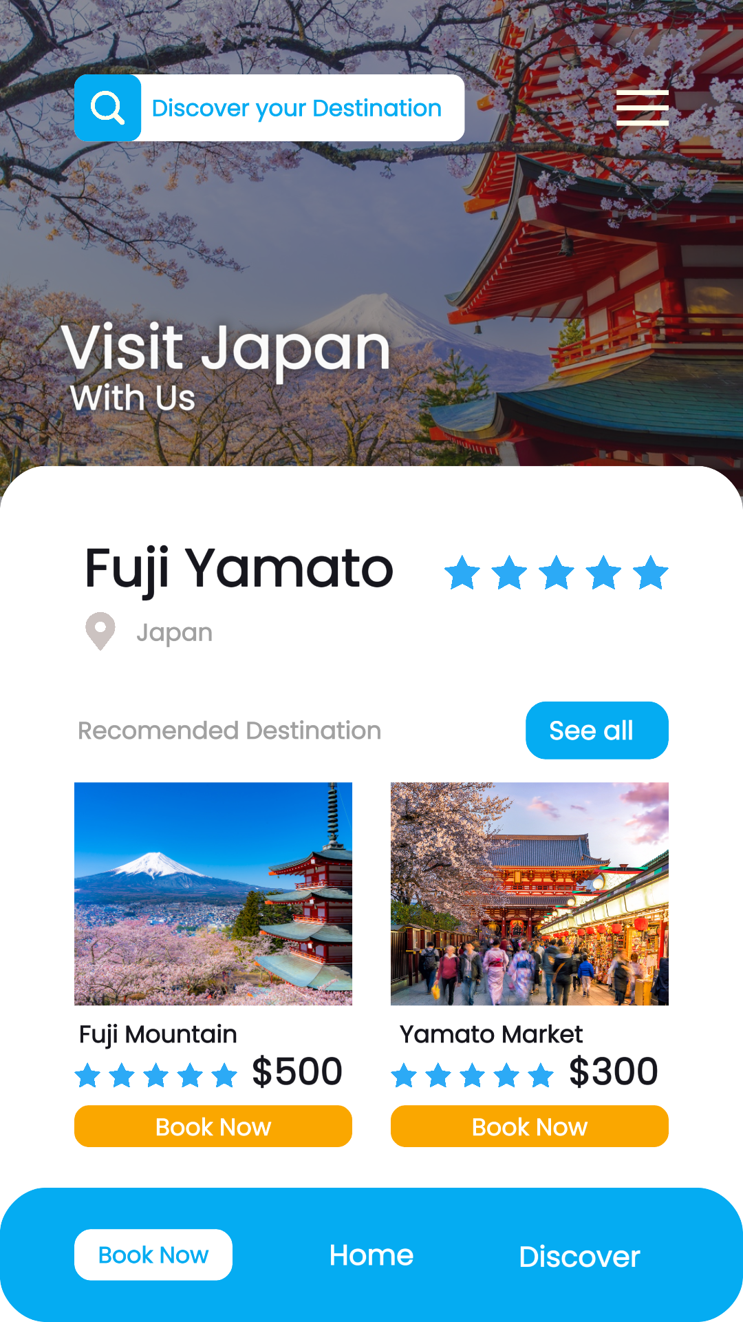 2024hot Japan Travel Home App