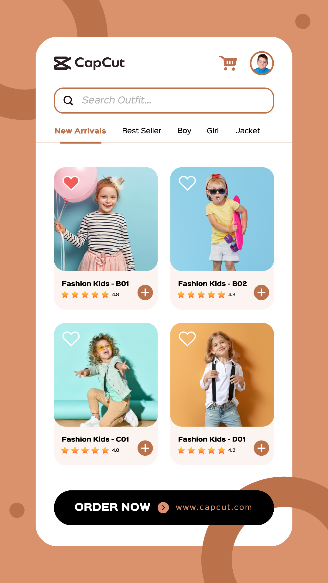 capcut template cover