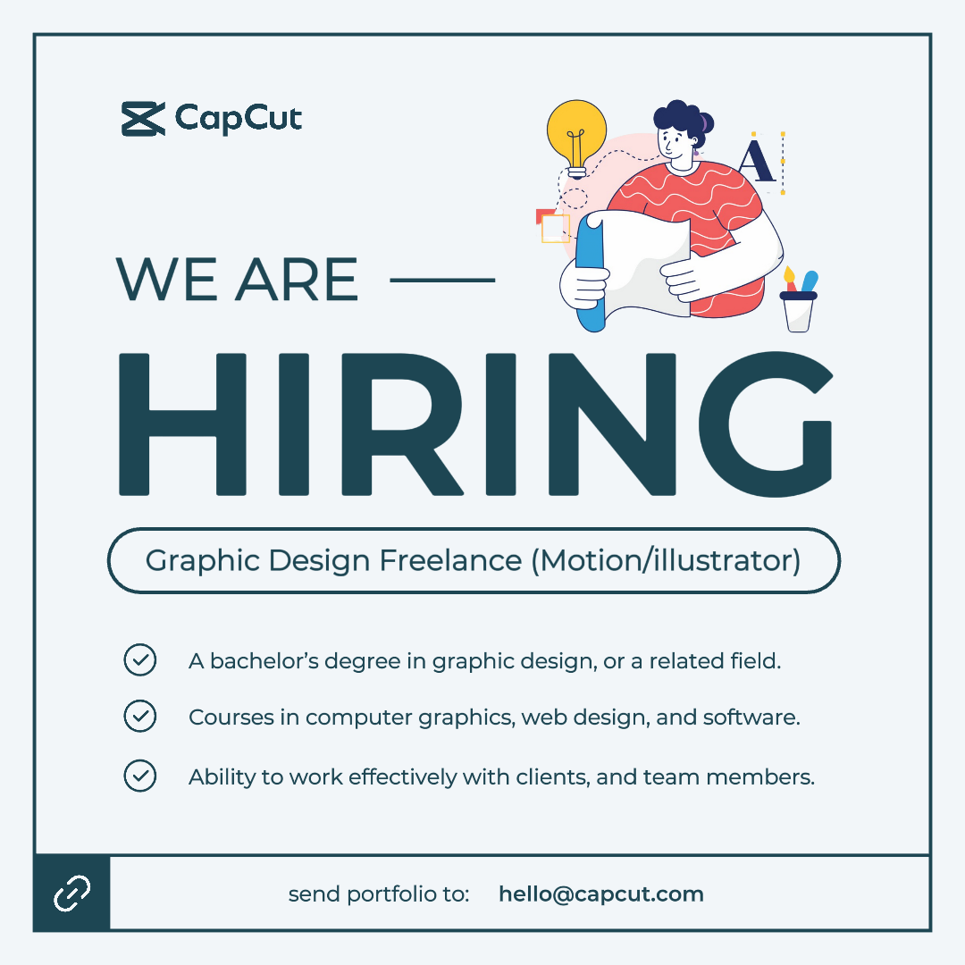 Business and Office Creative Poster Hiring Designer Instagram Post