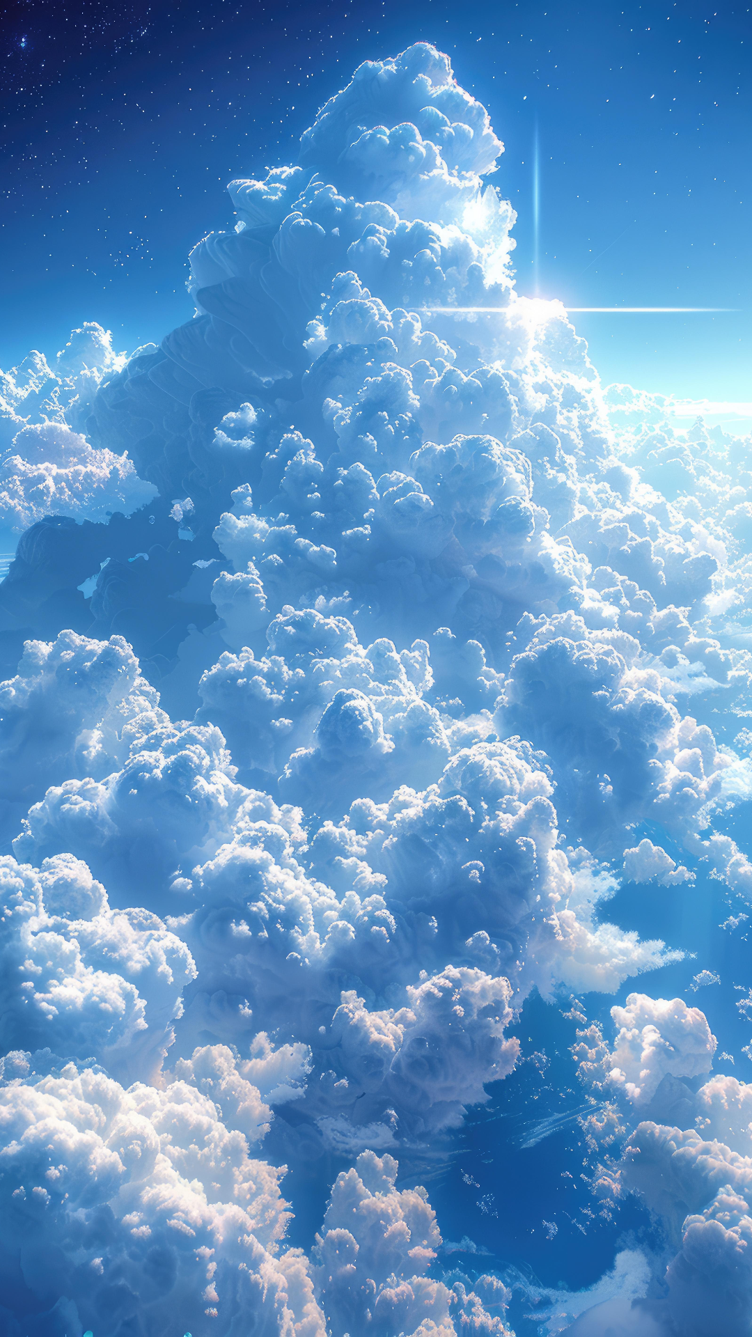 Wallpaper Creative Poster Clouds