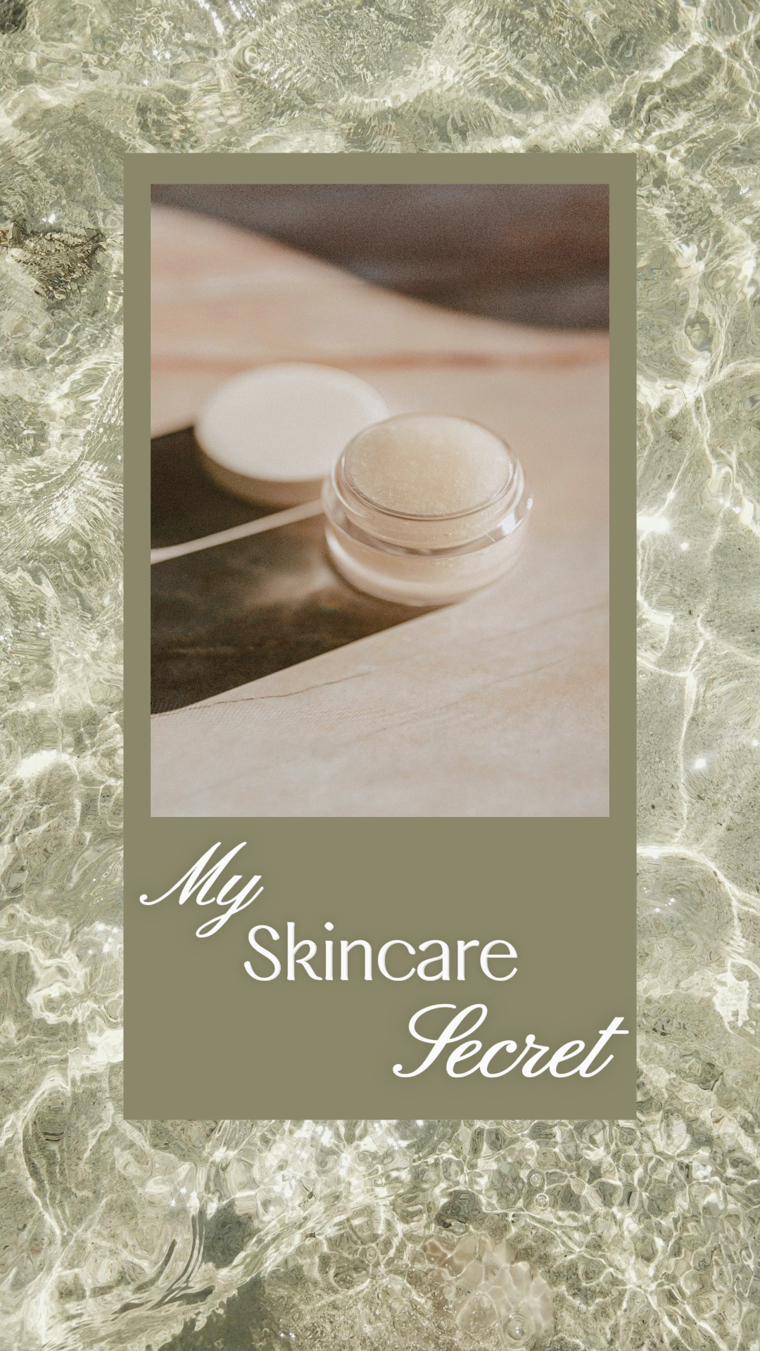 Tiktok Thumbnail Skincare Secret