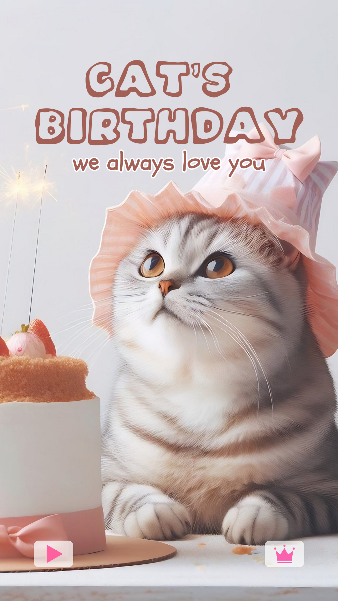 Miniatura de Tiktok, mascotas, gatos, cumpleaños