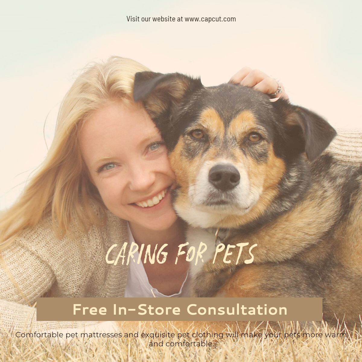 Exhibición de productos de la industria de mascotas