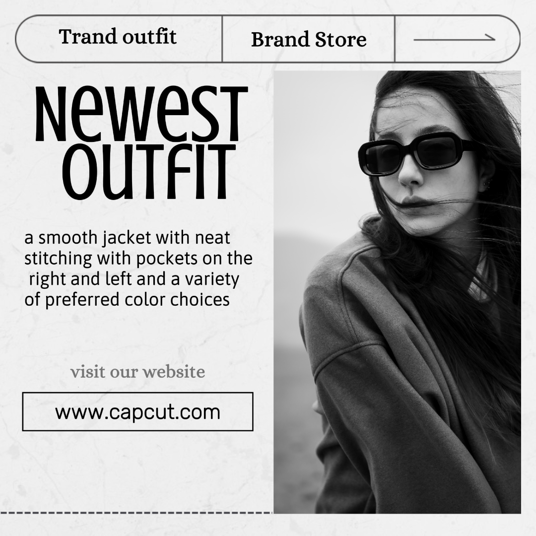 Trend Outfit Instagram Post minimalistisch