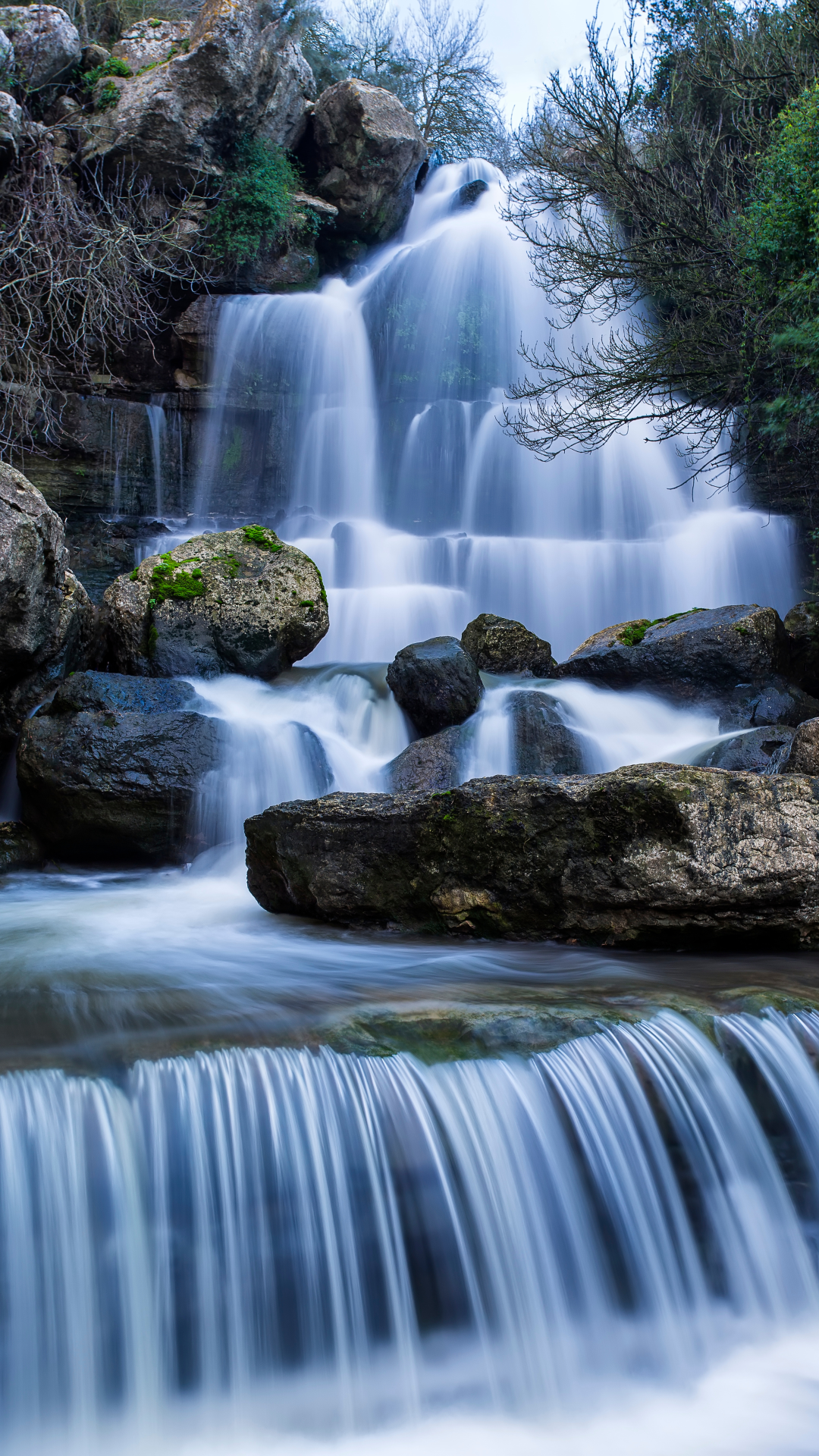 Fondo de pantalla cartel creativo Cascada de historia de Instagram