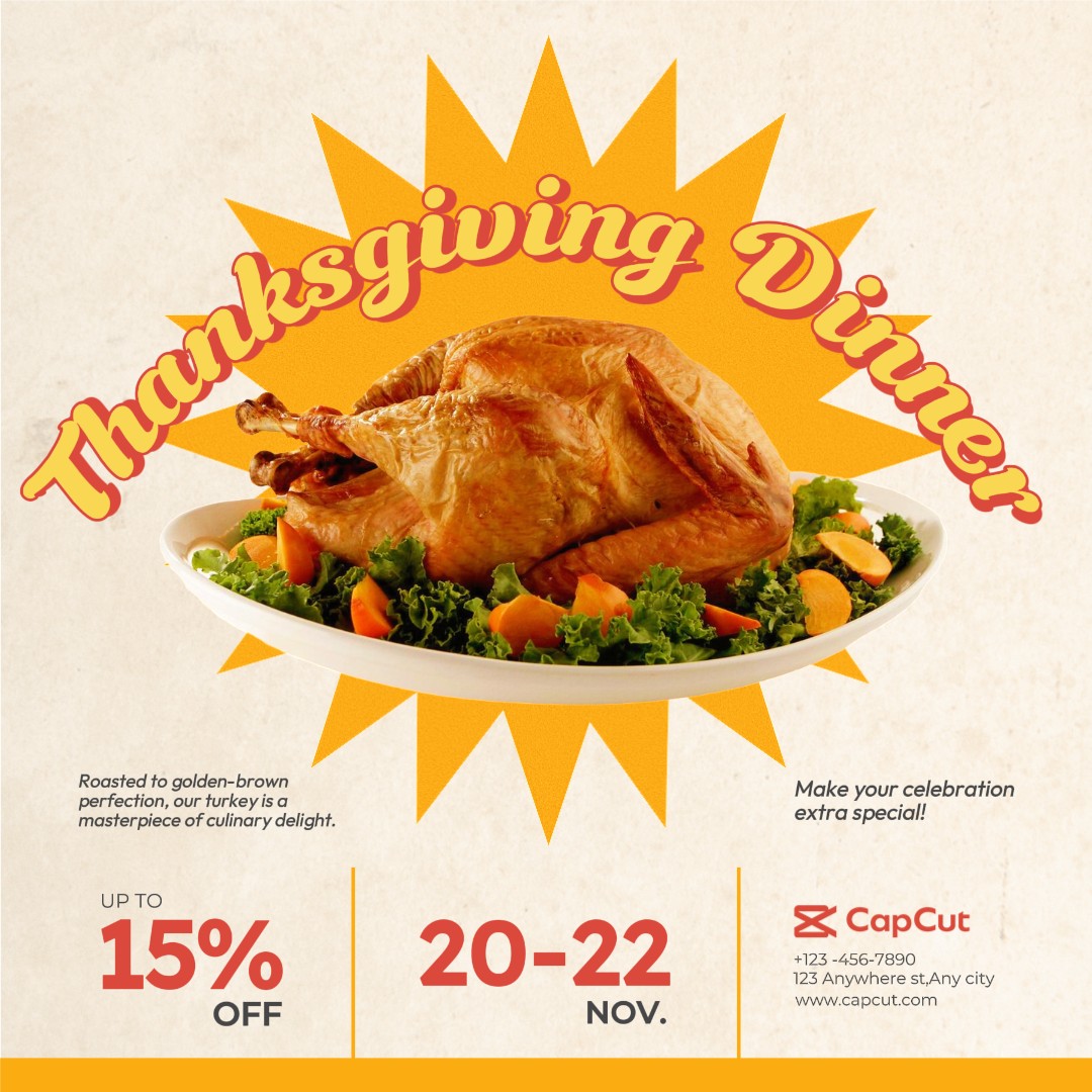 Promo de Thanksgiving