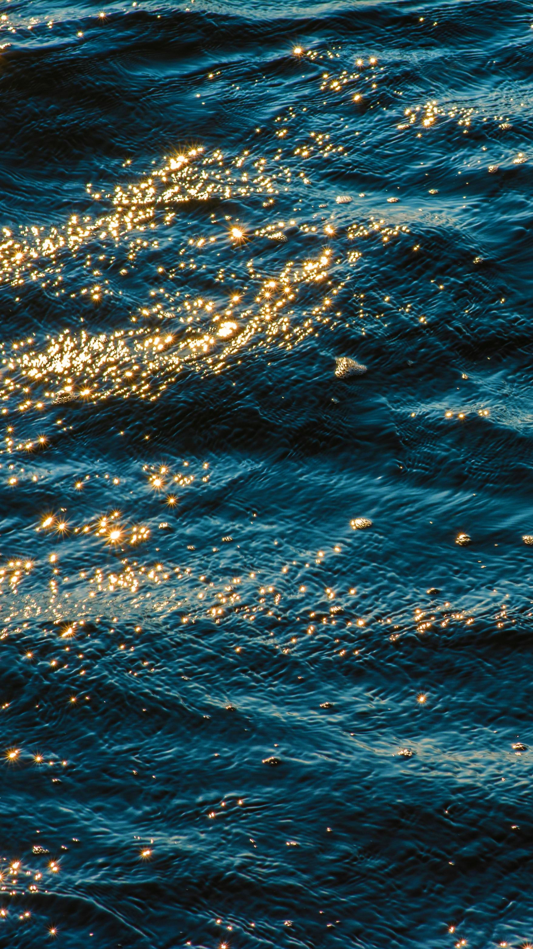 wallpaper creative poster sea sparkle ocean blue