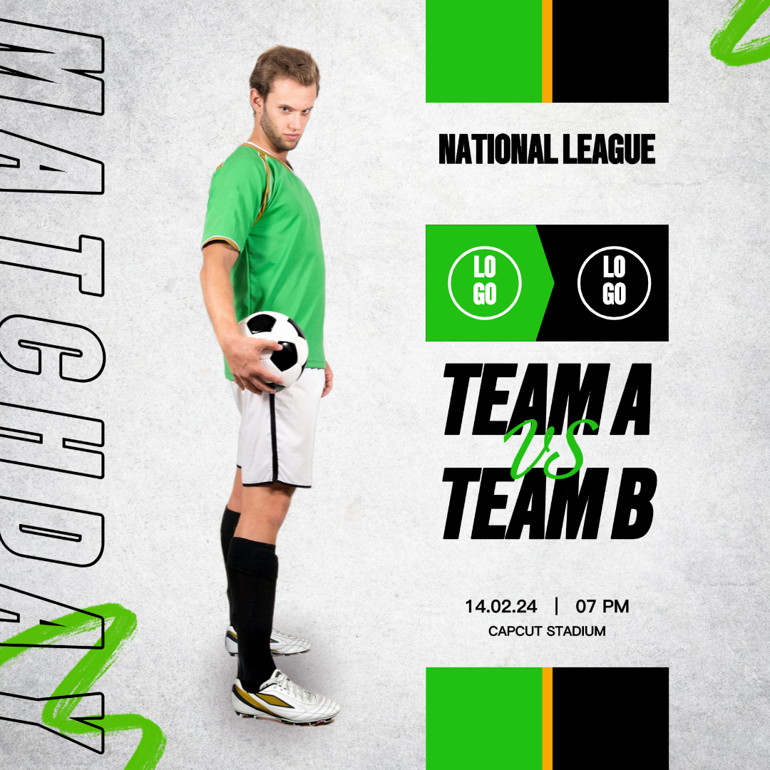 Posting Instagram - Pertandingan Sepak Bola