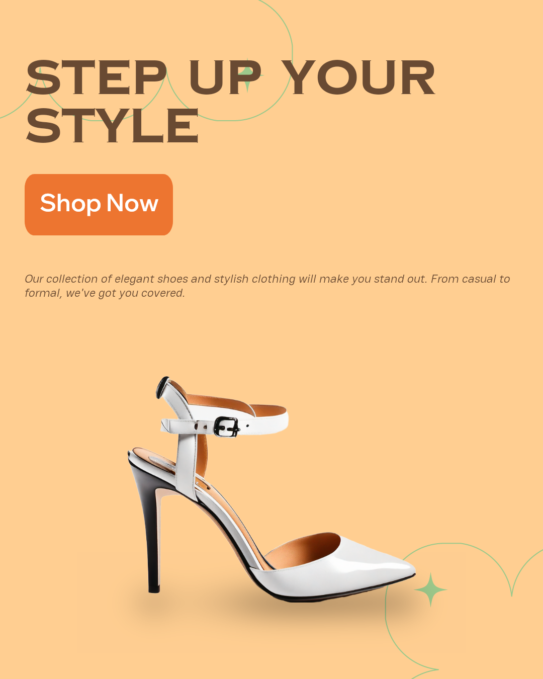 Clothing & Shoes Menu