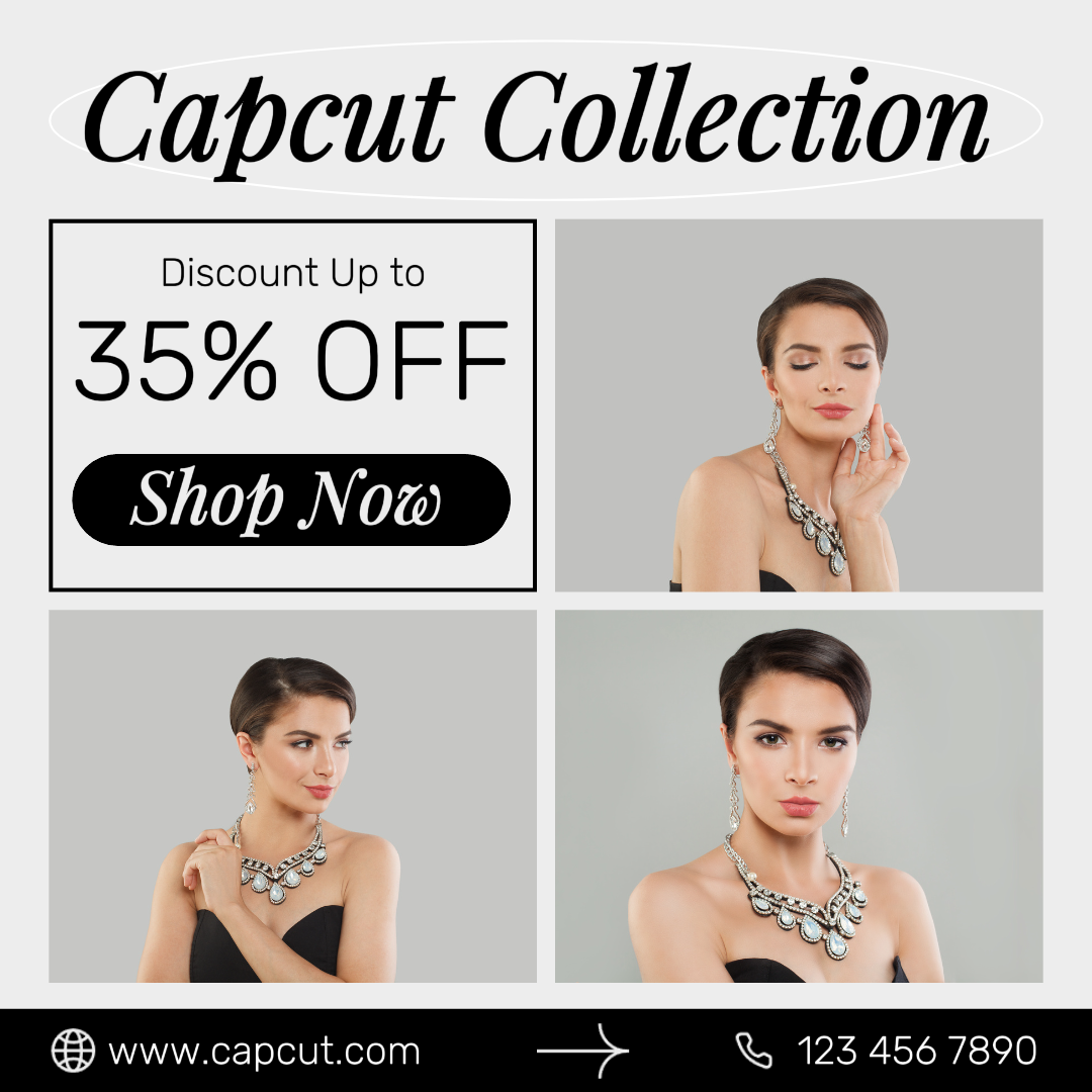 Iklan Facebook - Poster pemasaran Iklan perhiasan dan aksesori Facebook