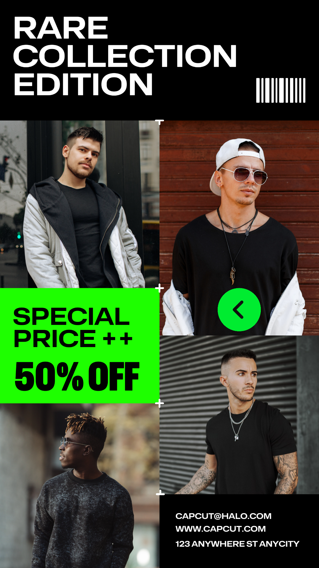 Fashion Mens Product Display Instagram Story