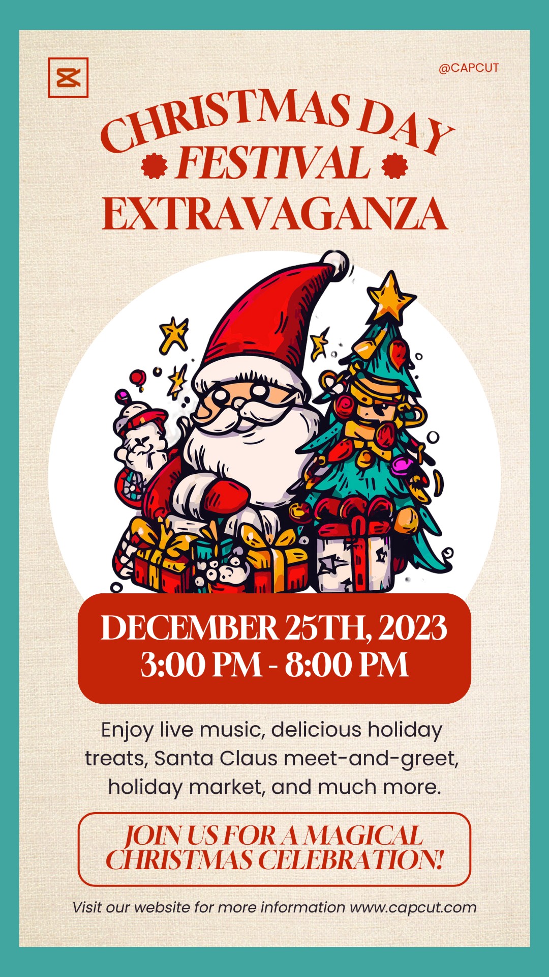 화이트 크리스마스 축제 인스타그램 스토리