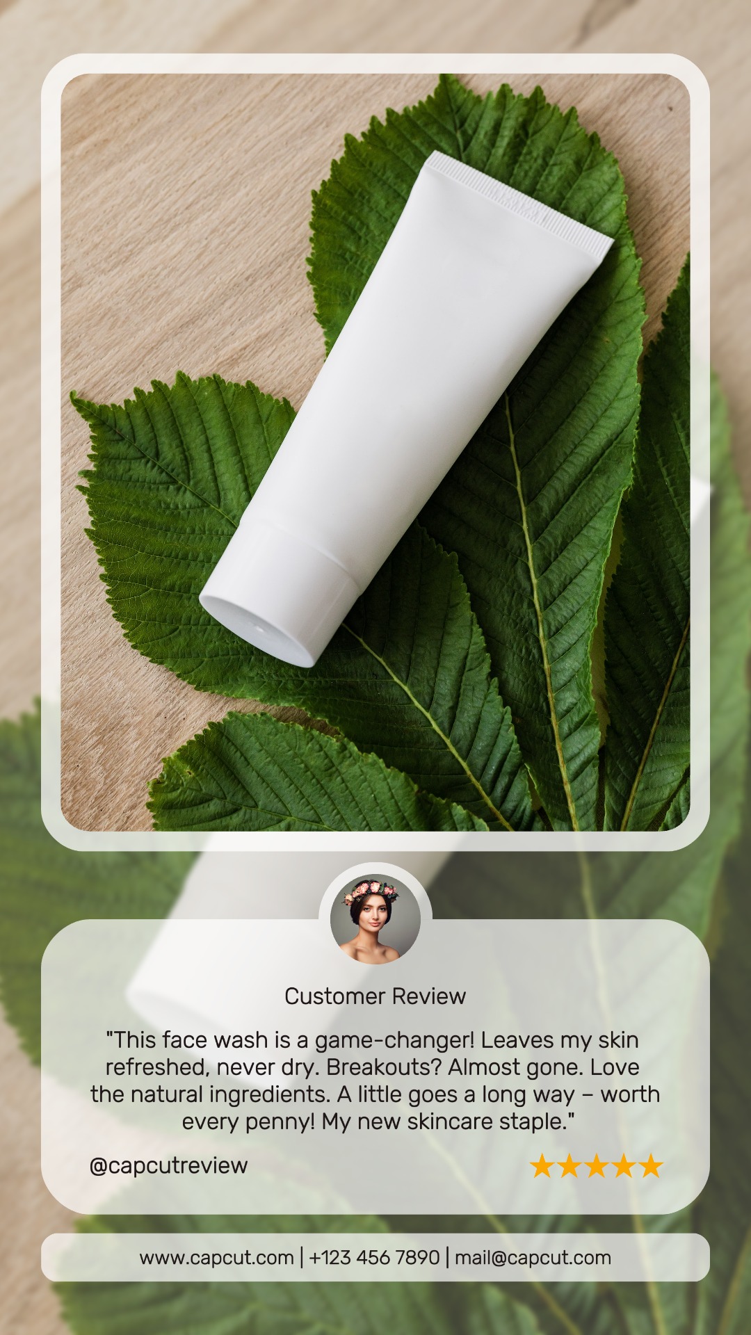 Avis client Skincare Histoire Instagram