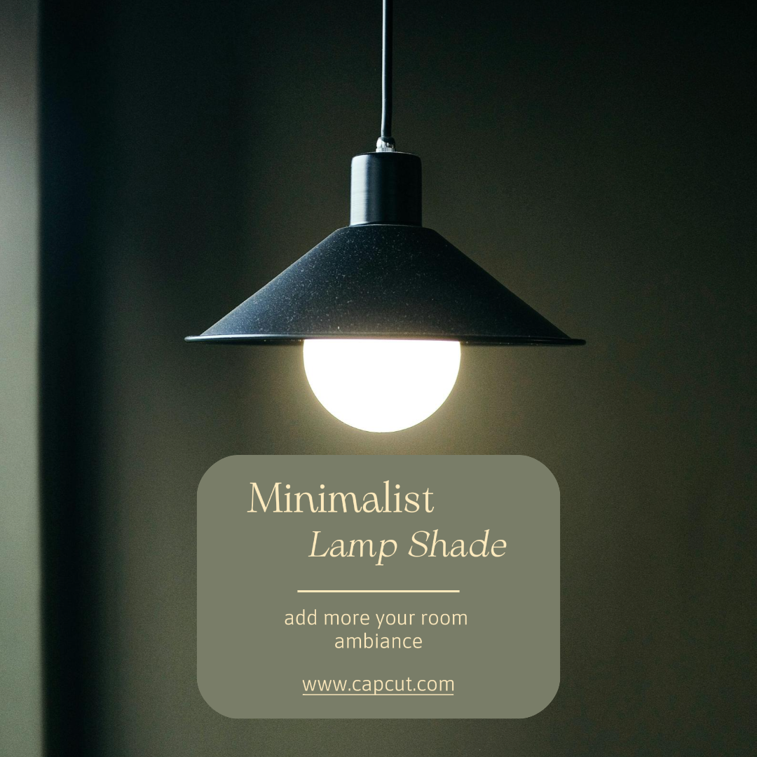 Facebook ads Product introduction Facebook app ad Minimalist Lamp Shade