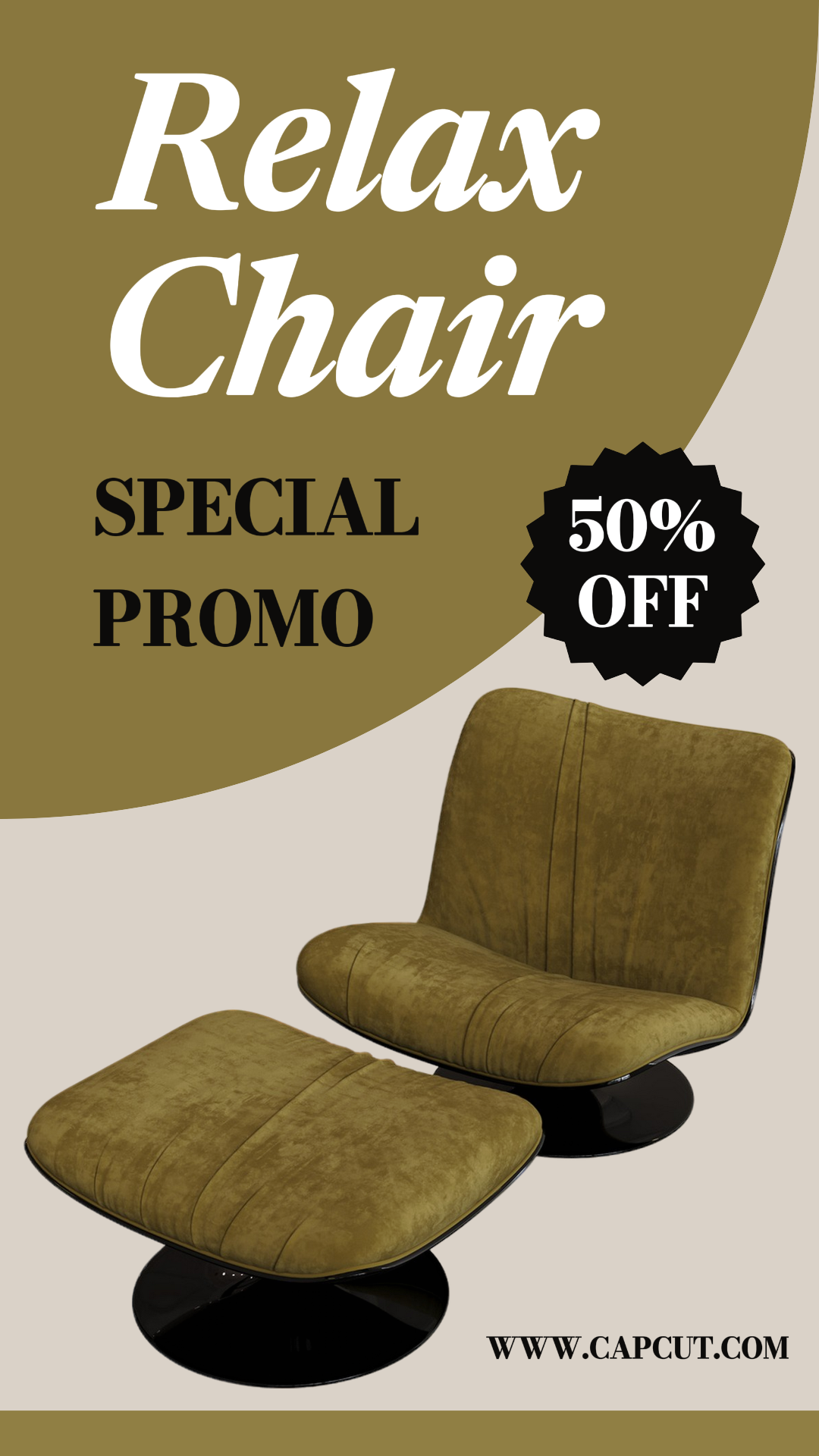 Household Relax Chair Promotion Instagram Story