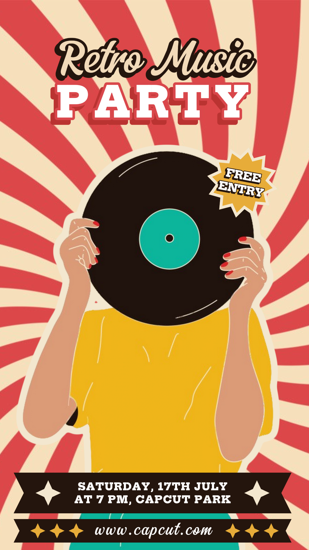 Entretenimiento Fiesta De Música Retro Historia De Instagram