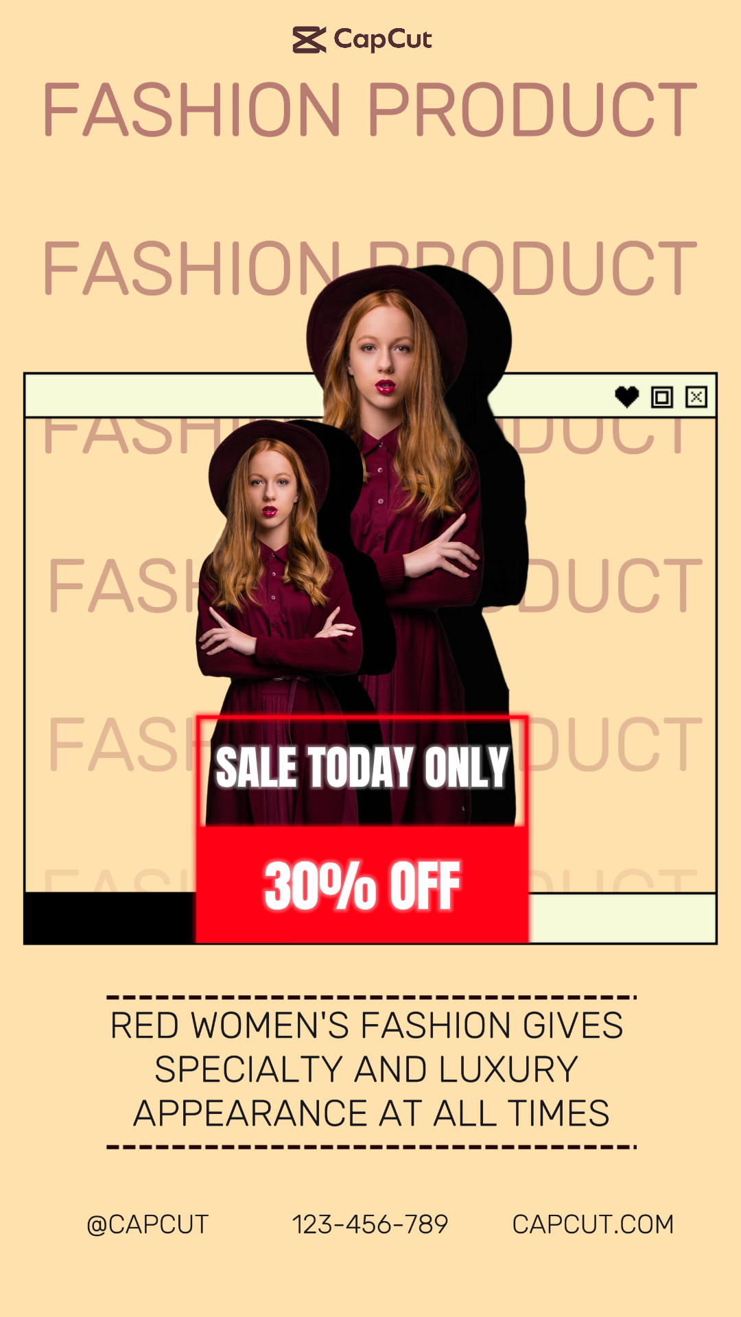 capcut template cover