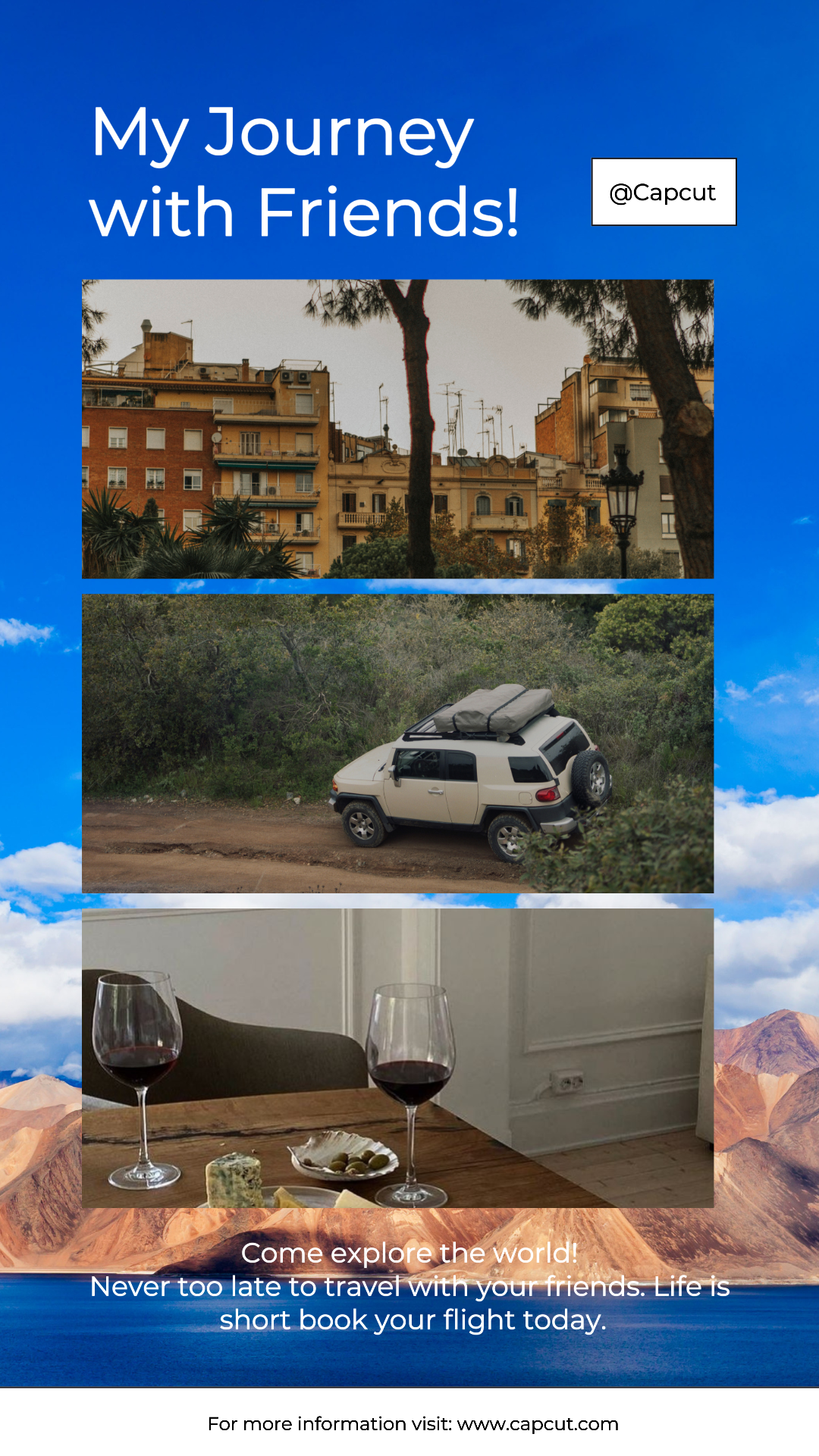 Perjalanan - Kisah IG - Kreatif - Perjalanan