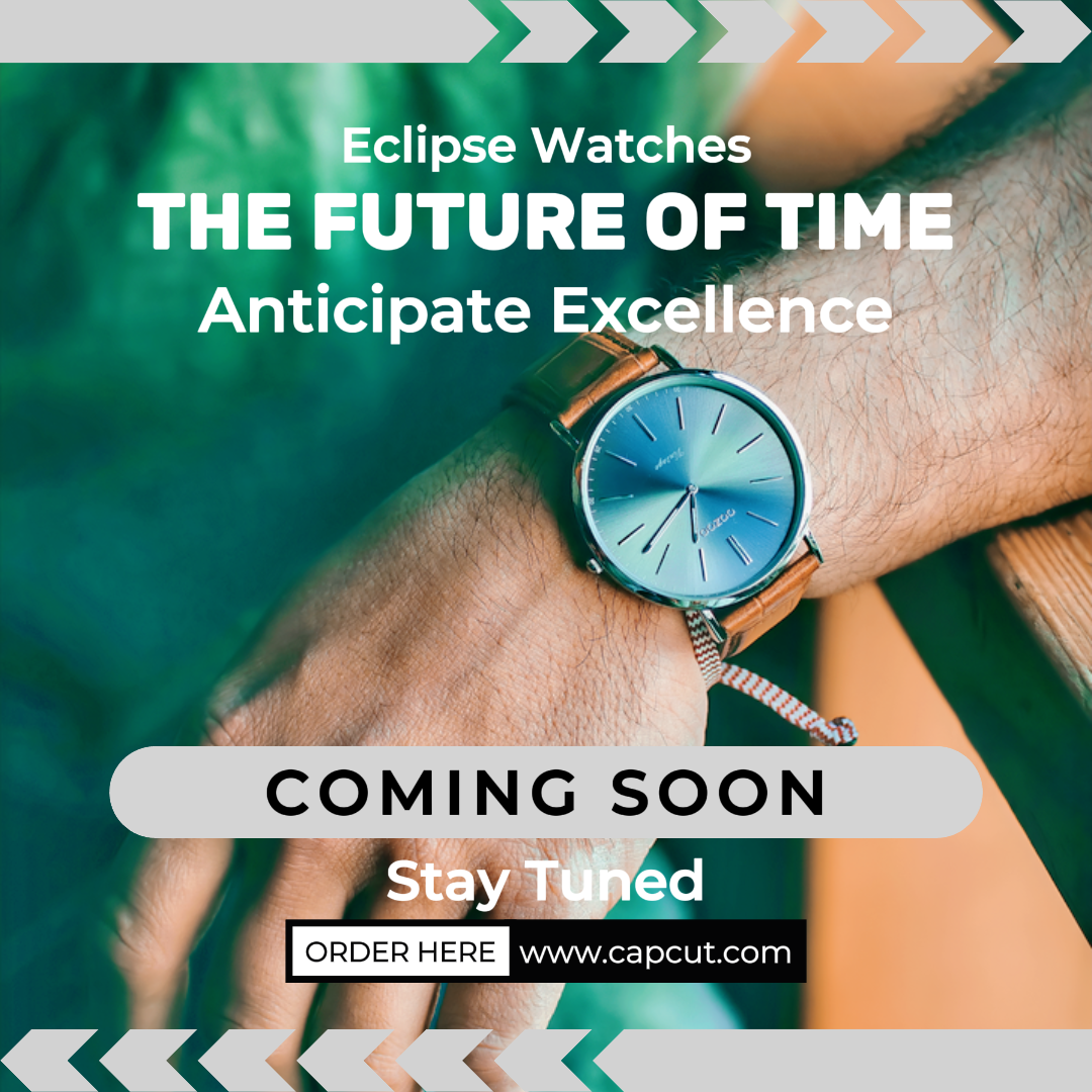 Facebook Ads Jewelry and Accessories Poster Coming Soon IG Post Men Watches