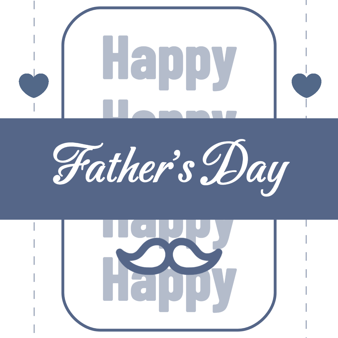 Father's Day Happy Father's Day Creative Poster