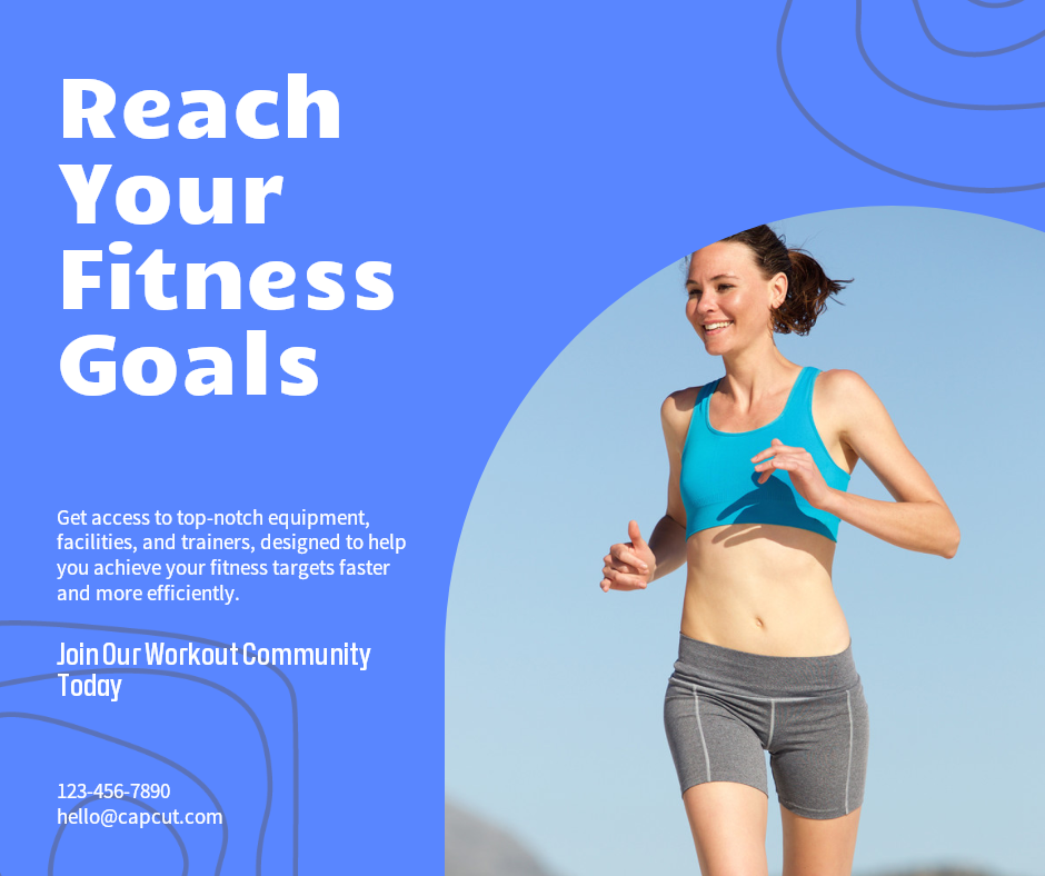 Anuncio De Entrenamiento Y Fitness