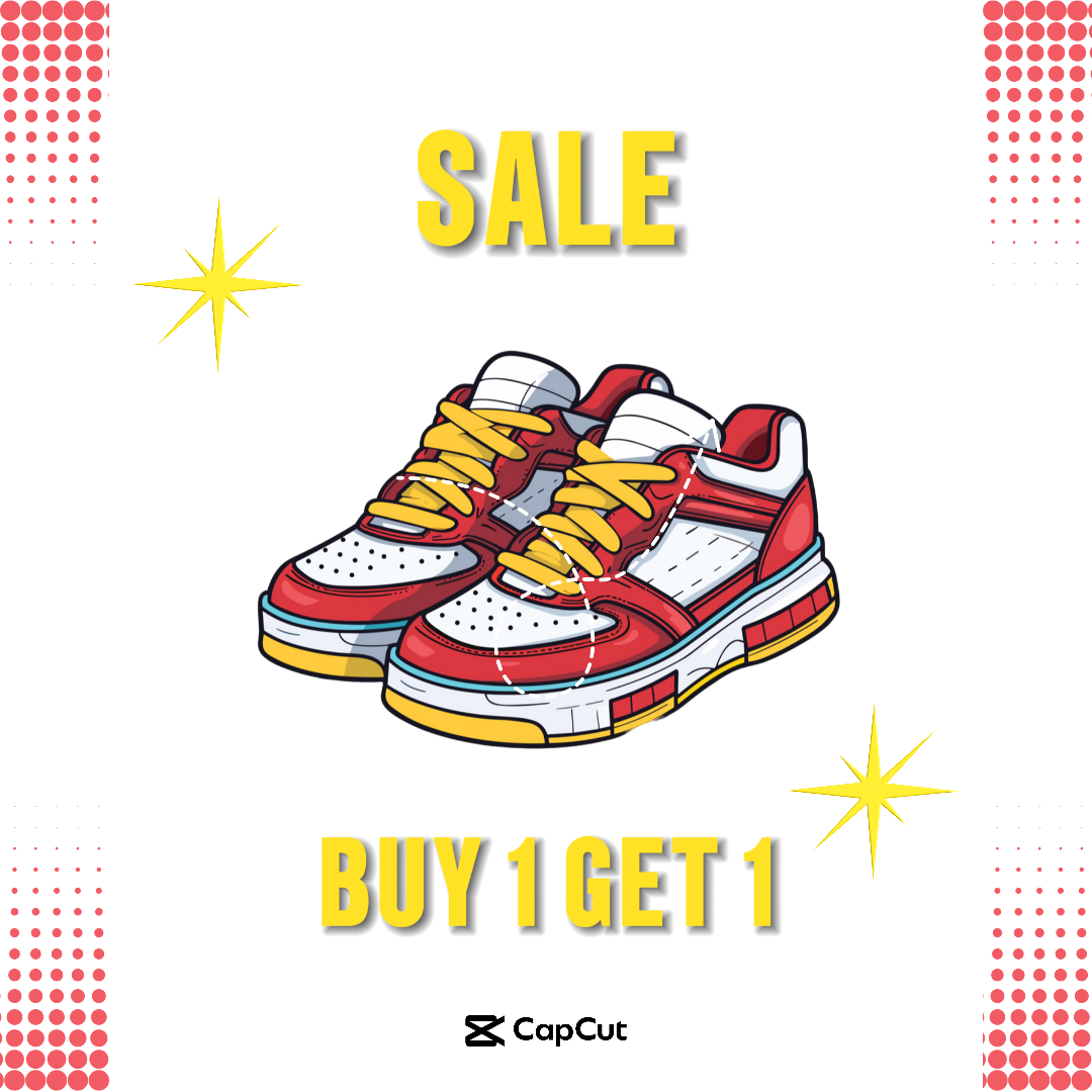 Sepatu Promo Spesial Kolase Minimalis Beli 1 Dapatkan 1