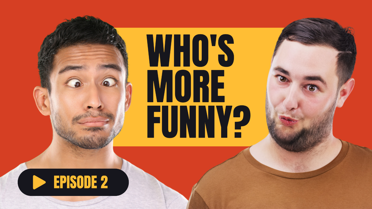 YouTube Thumbnail - Entertainment - Who's more funny 